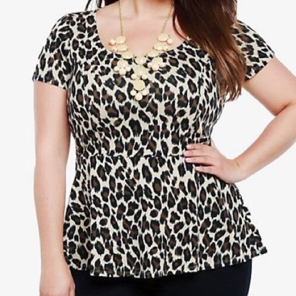 Torrid Peplum Top